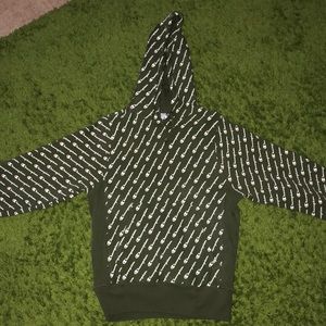 CHMAPION HOODIE ALL OVER REFLECTIVE LOGO